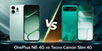 OnePlus N6 4G vs Tecno Camon Slim 4G